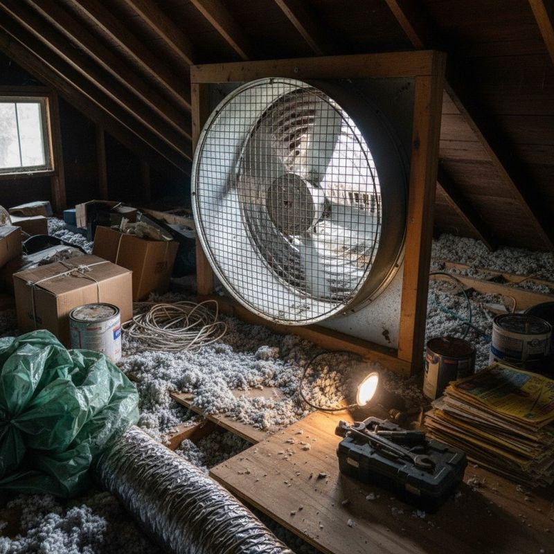 Attic Fan Servicing in Orem, UT