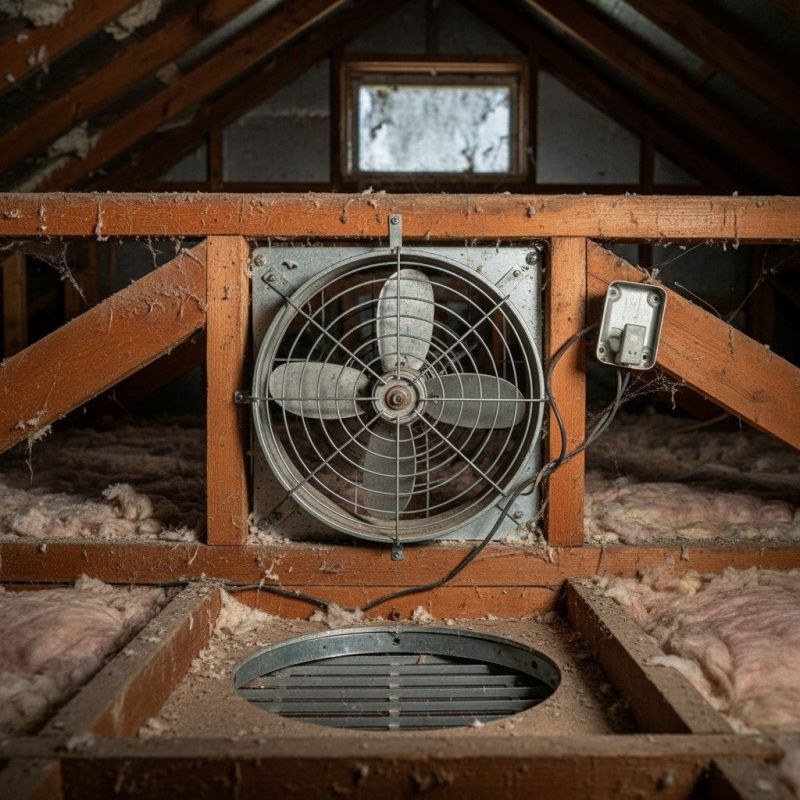 Roof Fan Replacement in Provo, UT