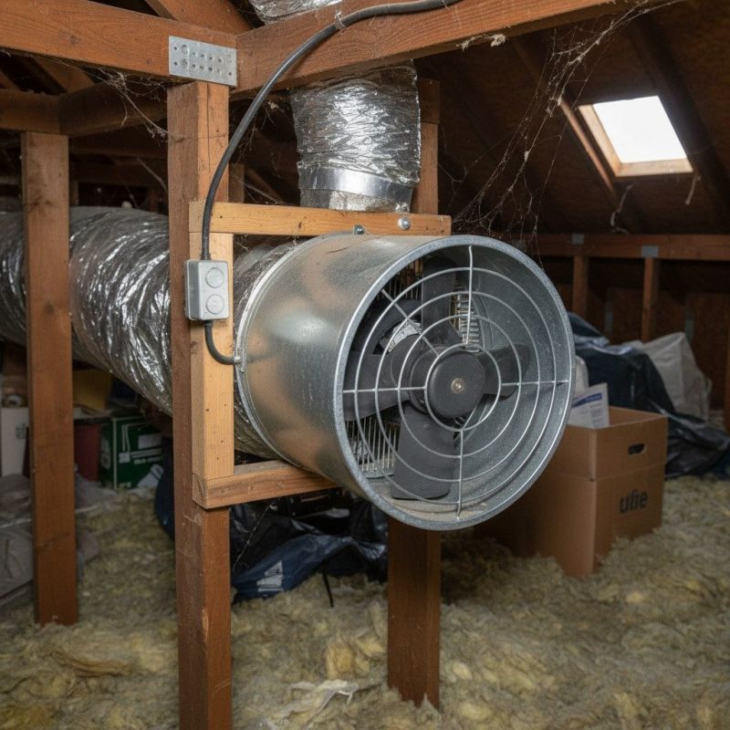 Solar Exhaust Fan Installation in Heber City, UT