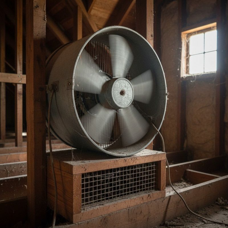 Solar Fan Installation in Orem, UT